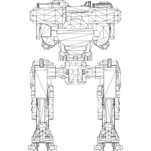 Angler LOD1 line front.svg
