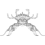 Dagon LOD1 line front.svg