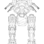 Carnage LOD1 line front.svg