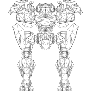 Fafnir LOD1 line front.svg
