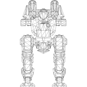 Rogatka LOD1 line front.svg