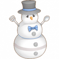 黑礼帽雪绅士