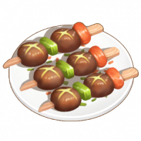 烤蘑菇