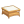 藤编方形茶几