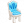 贝壳蓝椅