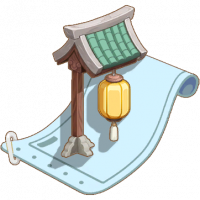 纸灯笼造型路灯图纸
