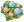 粉蓝绣球花丛