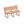木色公园长椅