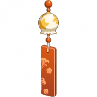 黄色许愿风铃