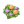粉橘绣球花丛