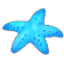 蓝指海星