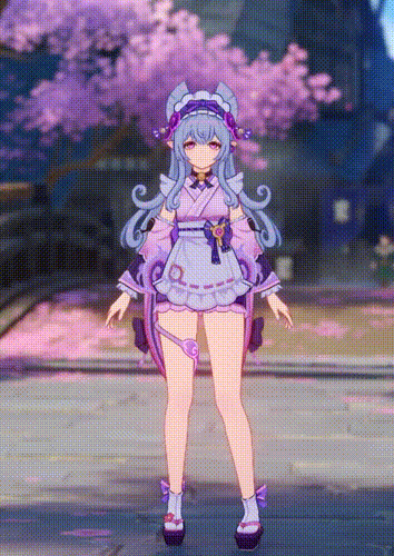 梦见月瑞希站立动作.gif