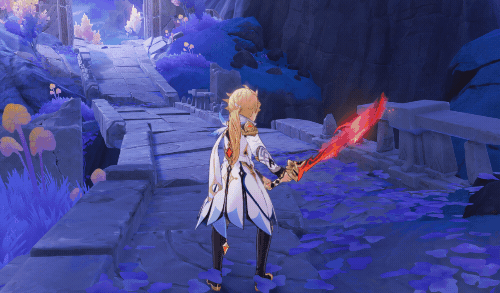 旅行者-复地重天-普通攻击.gif