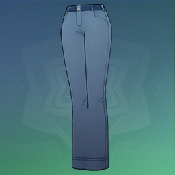 文件:简约靴型裤·海蓝.png