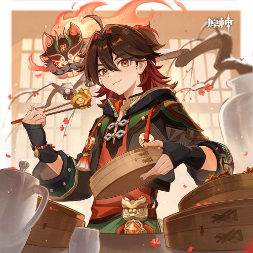 原神 嘉明 缶バッジ 等身 立ち絵 原神 踊る獅子と舞う紙鳶 缶バッジ｜HAKUTEA