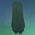 简约灯笼长裤·深绿.png