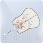编织花鸟纨扇图标.png