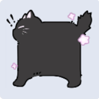 气泡·黑色猫咪图标.png