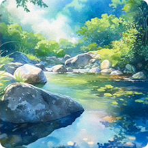 背景·青林寻溪图标.png