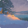 背景·冬日向暖图标