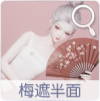 动作·梅遮半面图标