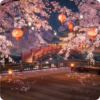 场景·花汀照夜图标