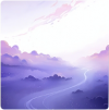 背景·遥路紫霞图标
