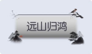 气泡·远山归鸿预览