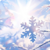 背景·朝晖覆雪图标