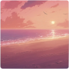 背景·沧海斜阳图标