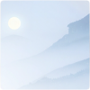 背景·微霜山影图标