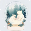 背景·雪景守望图标