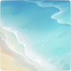 背景·阳光沙滩图标