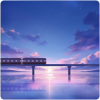 背景·海上轨迹图标