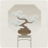 背景·傲立苍松图标