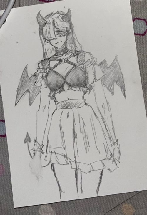 小恶魔手绘-苏魅